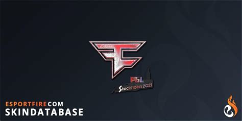 Sticker Faze Clan Holo Stockholm Esportfire