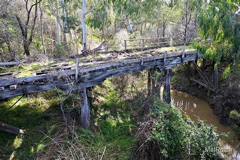 Historic Burkes Bridge Hurstbridge Melbourne Australia By