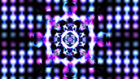 Pink Blue White Dots Art Pattern Glow Circle Abstraction 4k Hd Abstract