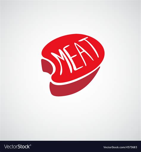 Meat logo Royalty Free Vector Image - VectorStock