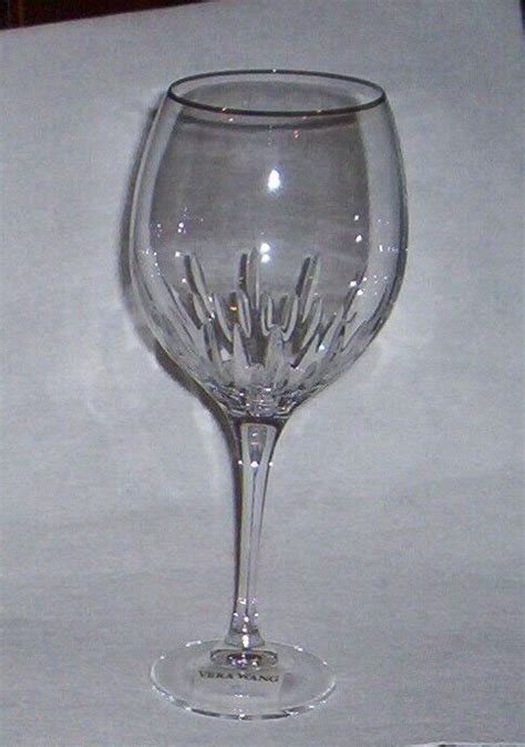 Wedgwood Duchesse Water Goblet Designed By Vera Wang New Ebay