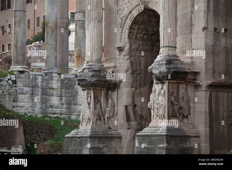 Ancient roman forum in the city of Rome Stock Photo - Alamy