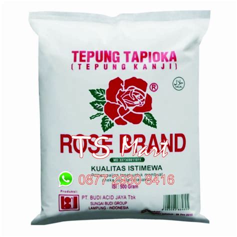 Jual Tepung Tapioka Rose Brand X Gr Tapioca Flour Shopee Indonesia