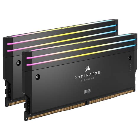 Corsair Dominator Titanium DDR5 RGB 64 Go 2 X 32 Go 6000 MHz CL30