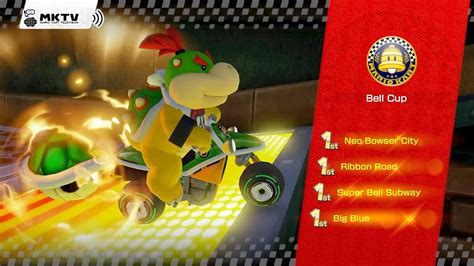 Mario Kart 8 Deluxe Bell Cup 150cc Bowser Jr Gameplay YouTube