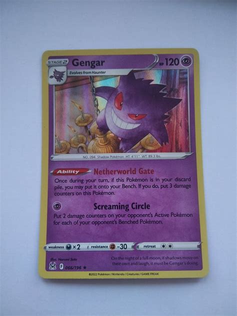 Gengar Holo En Kaufen Auf Ricardo