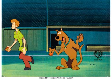 Scooby-Doo on Zombie Island Scooby-Doo and Shaggy Production Cel | Lot ...