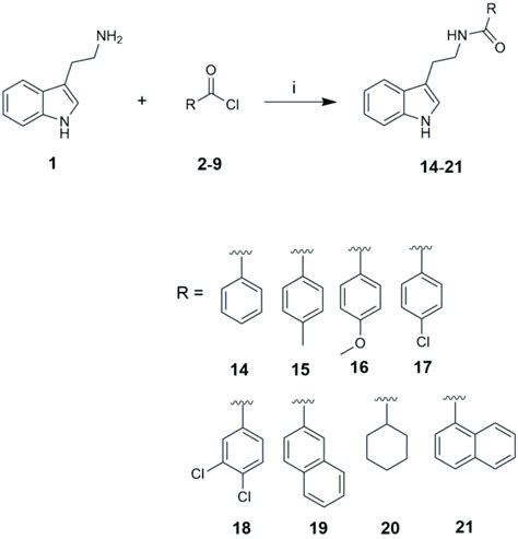 Scheme 1 Synthesis Of Compounds 14 21 Procedure A Reagents And