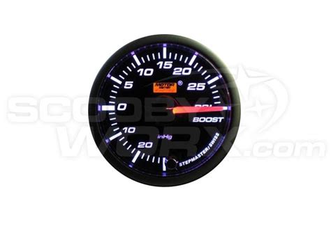 Mm Smoked Stepper Motor Peak Boost Gauge Psi