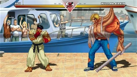 Ryu Ken Vs William Birkin The Highest Level Of Exciting Fight