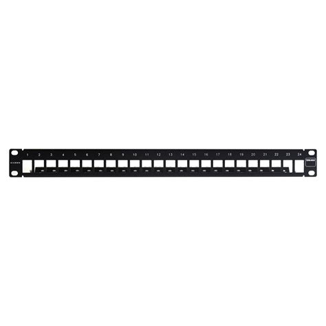 Patch Panel TERA MAX Blindado De 24 Puertos Modular Plano Color