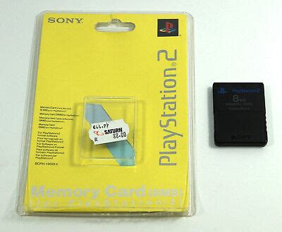 original Sony 8MB Memory Card schwarz für PlayStation 2 PS2 in OVP