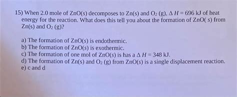 Solved 11) Given the following thermochemical equations, | Chegg.com 