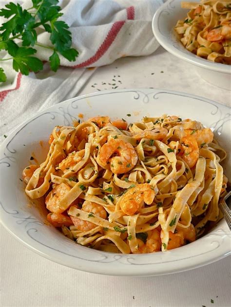 Massa Fettuccine Proteica Com Camarão Receitas Saudáveis Receitas