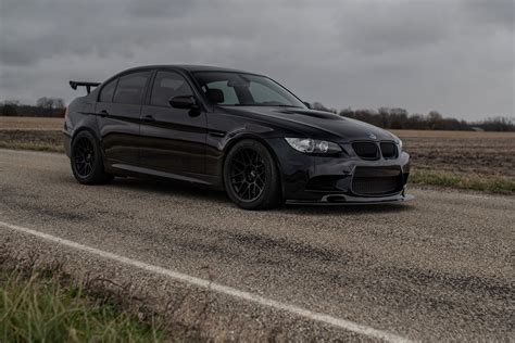 Bmw E90 Sedan M3 With 18 Arc 8 In Satin Black On Bmw E90 E92 E93 Apex Album