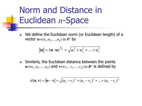 Ppt Chapter 4 Euclidean Vector Spaces Powerpoint Presentation Free Download Id 5125320