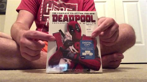 Deadpool 1 And 2 Blu Ray Unboxing Youtube