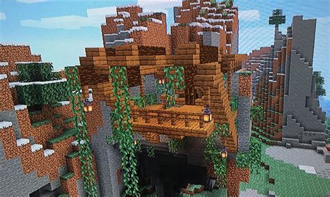 Mountainside Balcony Rminecraft