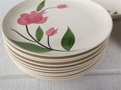 Vintage S Handpainted Floral China Stetson Dinnerware Etsy