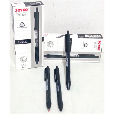 Jual Pulpen Pen Pena Cetek JOYKO BP338 Pak 12 Ballpoint Cetek JOYKO