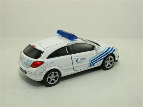 Coche Autos Policia Welly Opel Astra Gtc Belgica Coches