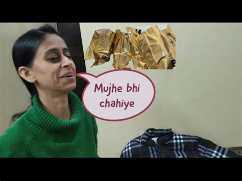 Aaj Khud Ke Liye Kari Shopping Ghar Aate Hi Biwi Ne