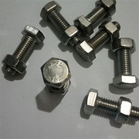 Jual Baut Mur Stainless X Bm Ss X Bolt Nut Ss X