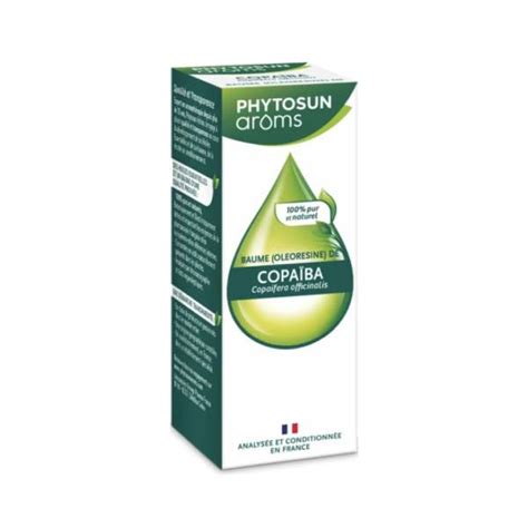 PHYTOSUN AROMS Baume de copaïba 10ml Parapharmacie Pharmarket