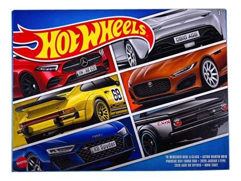 Hot Wheels Paquete De 6 Autos Europeos Hlk51 Envío gratis
