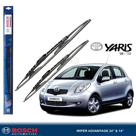 Jual Bosch Advantage Karet Wiper Mobil Toyota Yaris Lama 24 Dan 14