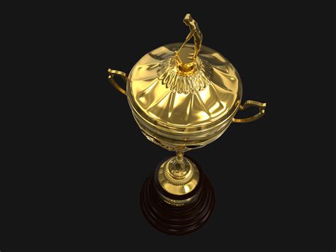 ArtStation - Ryder Cup Golf Trophy 3D model | Resources