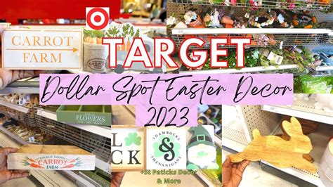 NEW TARGET DOLLAR SPOT EASTER DECOR 2023 EASTER DECOR SHOPPING ST