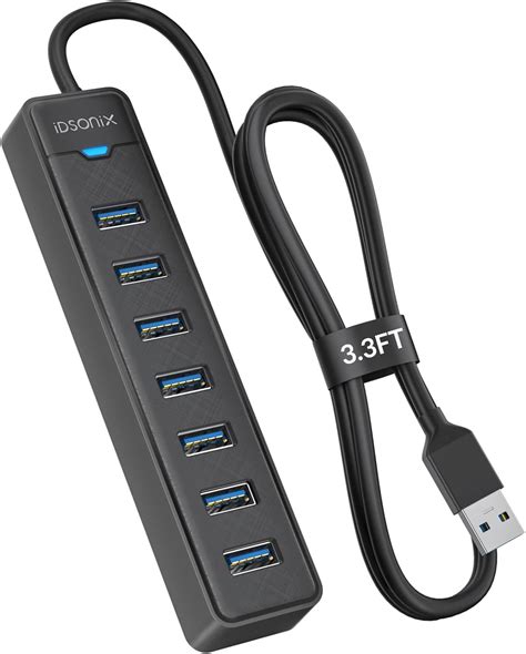 Idsonix Prots Usb Hub Ft Usb Expander Hub Gbps Usb Splitter