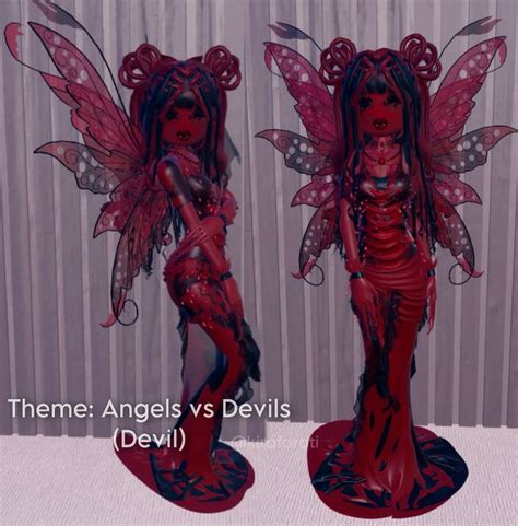 Dress To Impress Angels Vs Devils Demon Elements Fairy In