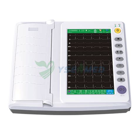 Best Ecg Machine 12 Channel 12 Lead Digital Wireless Ecg Ekg Ysecg 012g