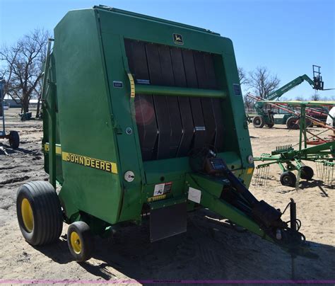 1997 John Deere 566 Round Baler In Kinsley Ks Item K4368 Sold