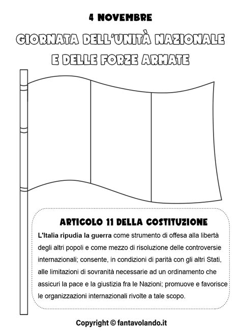 Giornata dell Unità Nazionale e delle Forze Armate 4 novembre