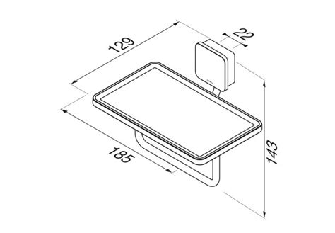 Toiletrolhouder Geesa Topaz Met Planchet Chroom