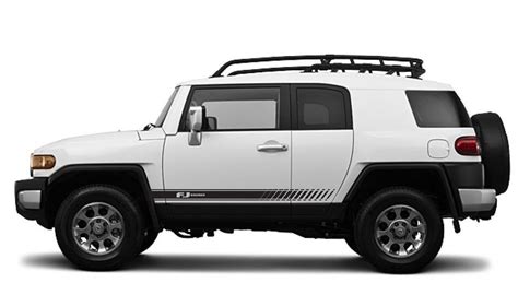 Fj Cruiser Toyota Fj Cruiser Angled Side Door Racing Decals Stripes