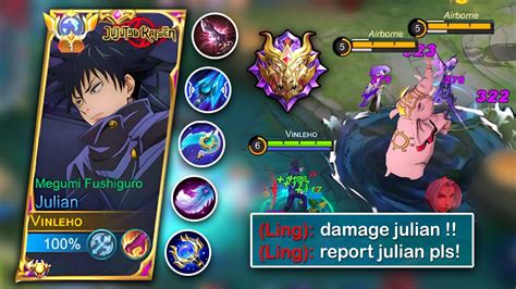 Julian Vs Ling In High Rank Top Global Mlbb Youtube