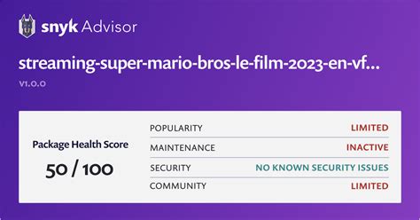 Streaming Super Mario Bros Le Film 2023 En Vf Complet En Francais H D