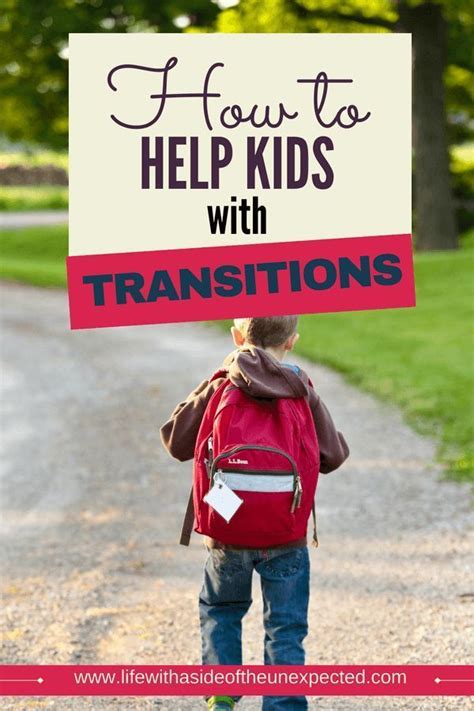 How To Help Children With Transitions Helping Kids Anxiety In