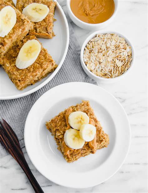 Vegan Peanut Butter Banana Baked Oatmeal Sweet Vegan Sara