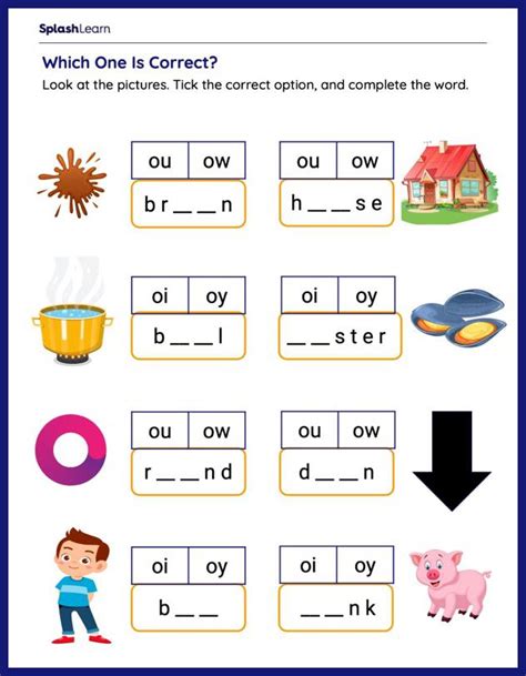 Phonics Worksheets For Nd Graders Online Splashlearn Worksheets