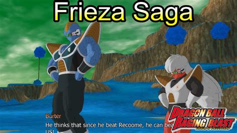 Dragon Ball Raging Blast Story Mode Frieza Saga Missions Battle