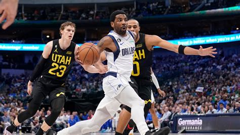 Irvings Late Run Helps Push Mavericks Past Jazz 120 116