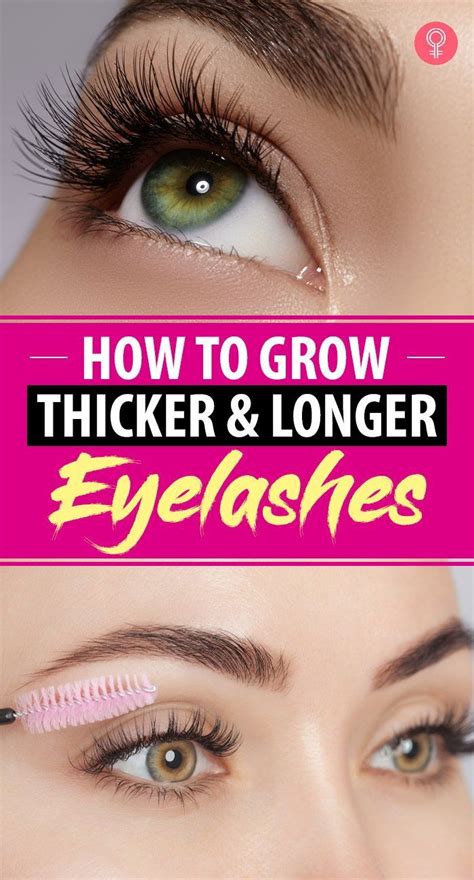 10 Natural Remedies To Make Your Eyelashes Longer Longer Eyelashes