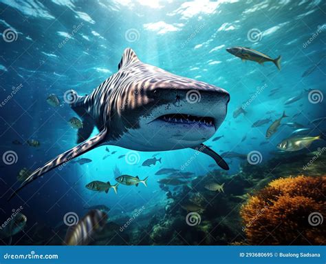 Leopard Shark stock illustration. Illustration of california - 293680695