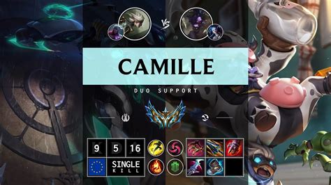 Camille Support Vs Alistar EUW Challenger Patch 14 12 YouTube