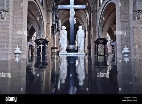 Interior of Bishop Cathedral church on March 14, 2015 Stock Photo - Alamy